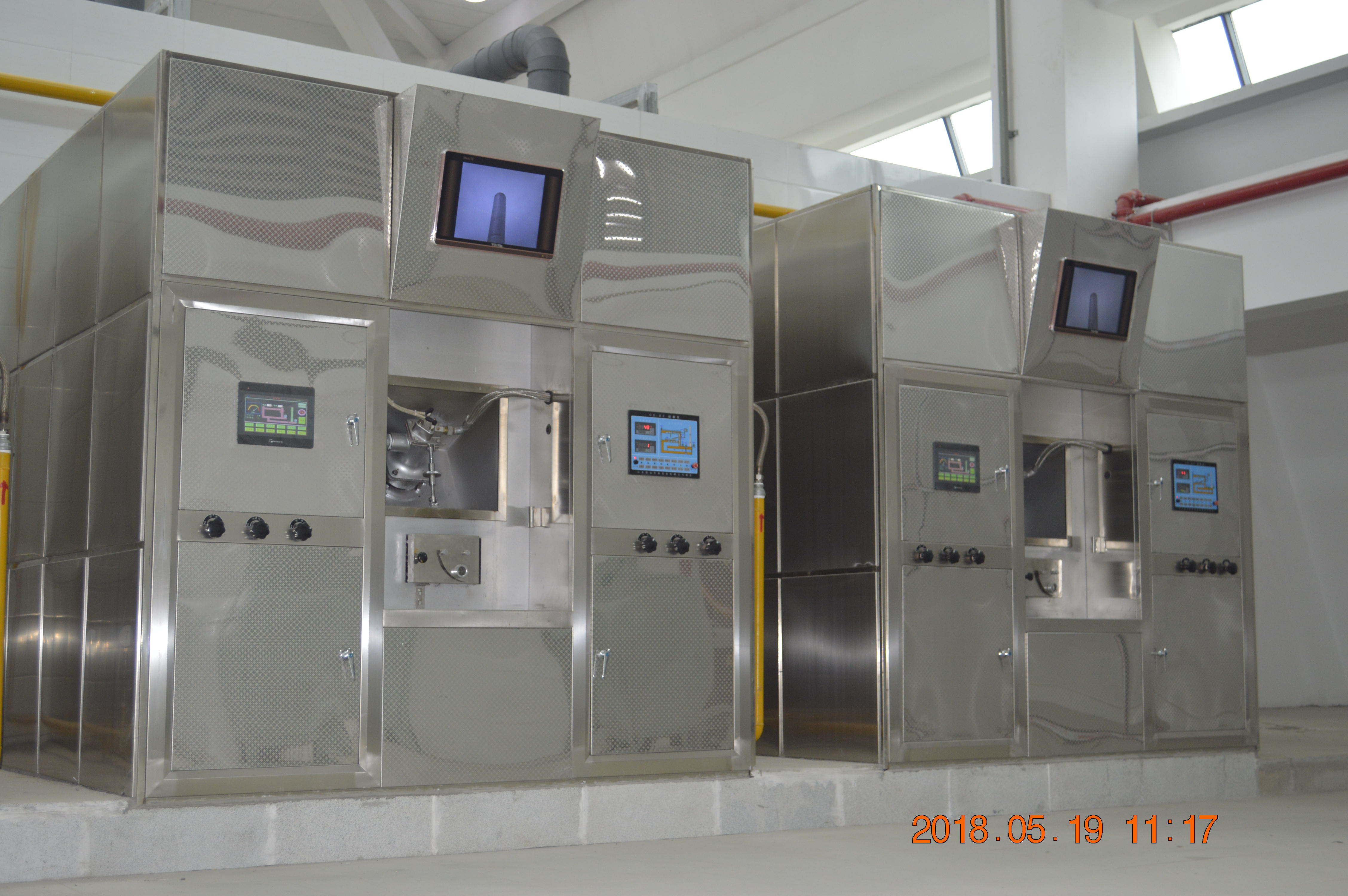 燃?xì)馐礁邫n揀灰火化機